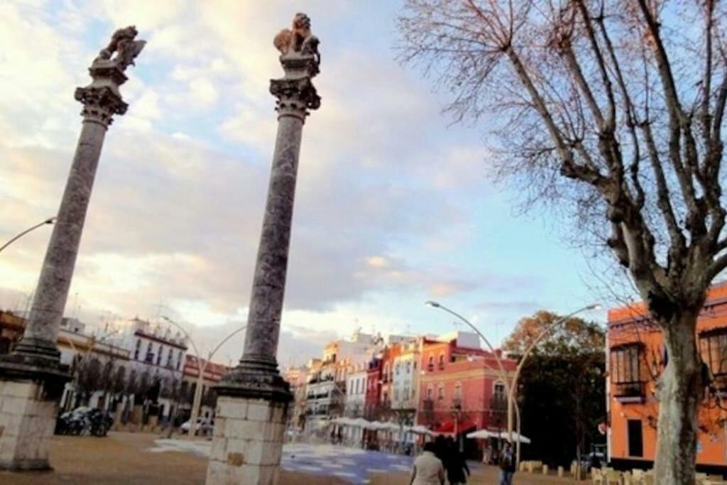 Atico Con Terraza En Alameda De Hercules Seville Exterior photo